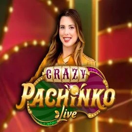 Crazy Pachinko logo by Evolution at Mahti Casino