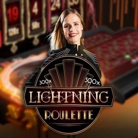 Lightning Roulette slot visual from Evolution available on mahticasinos.fi