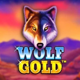 Wolf Gold slot icon by Pragmatic Play, available at Mahti Casino