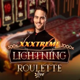Live Casino logo of XXXtreme Lightning Roulette from Evolution at Mahti Casino